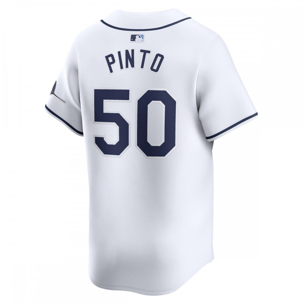 Rene Pinto Tampa Bay Rays Home Limited Player Jersey - White-Pro Kit Vault | Brand New 26/27 Sports Jerseys